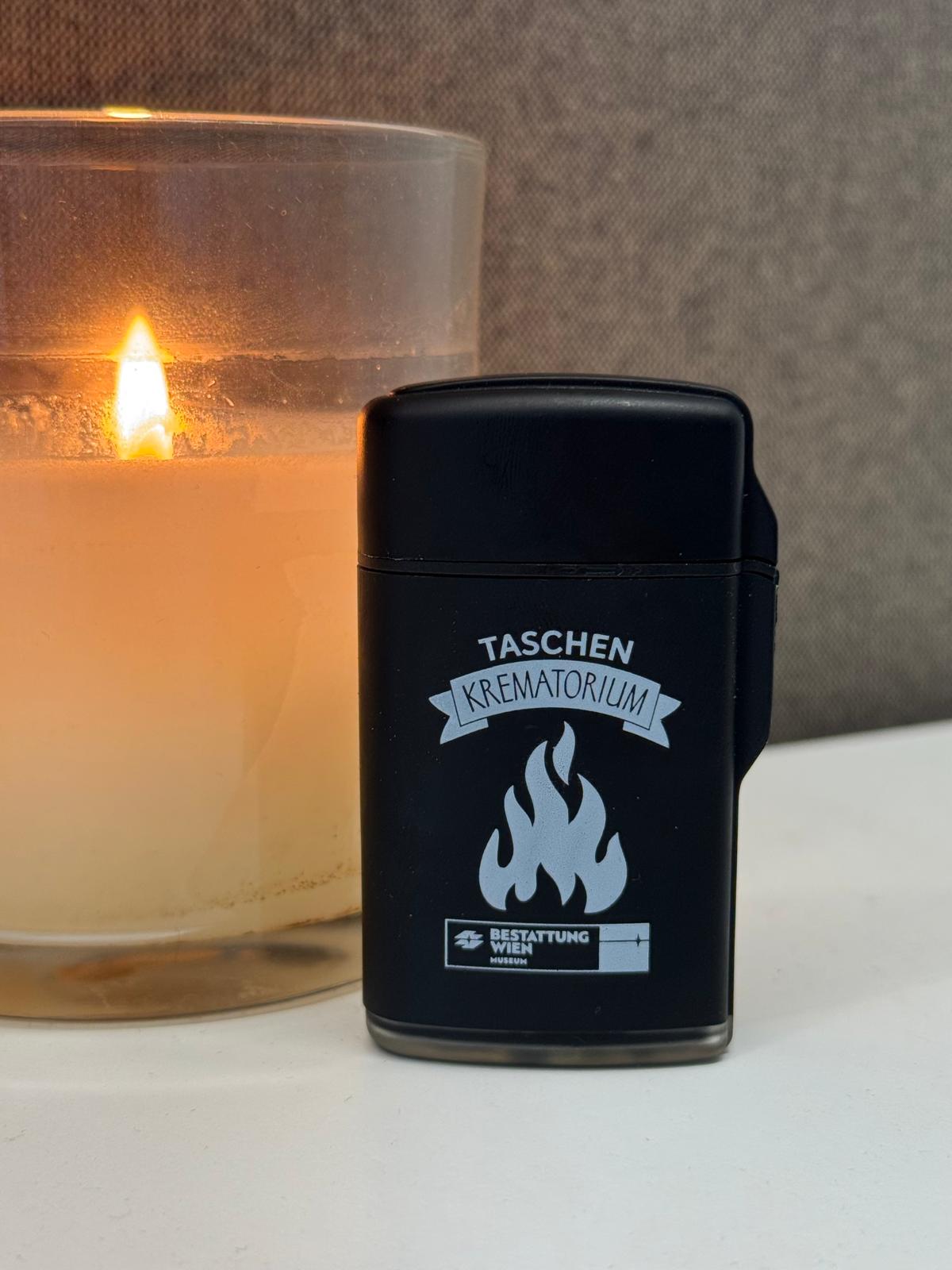 Sturmfeuerzeug "Taschenkrematorium"