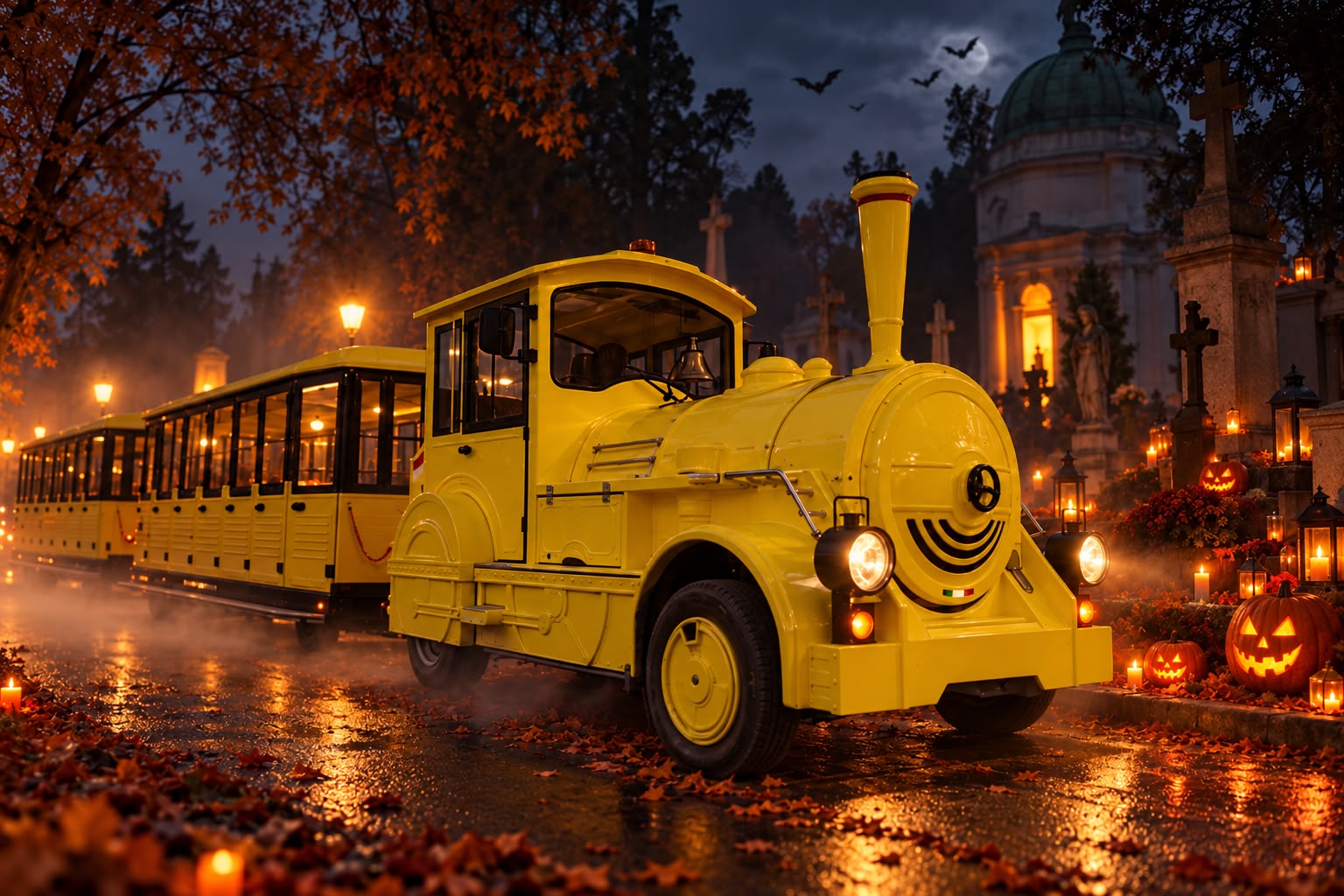 Tickets für den Halloween-Gruselzug am Wiener Zentralfriedhof