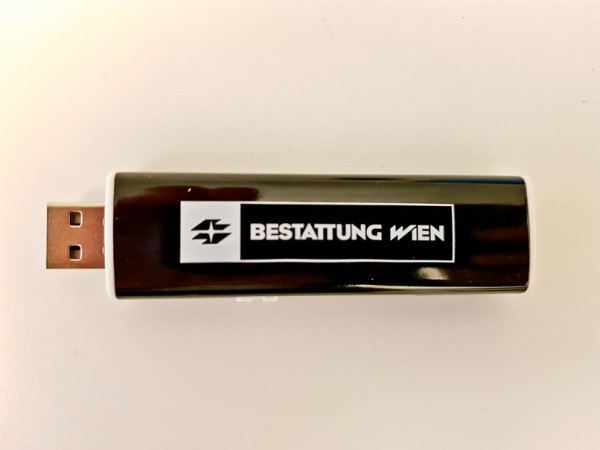 USB-Feuerzeug &quot;Bestattung Wien&quot;